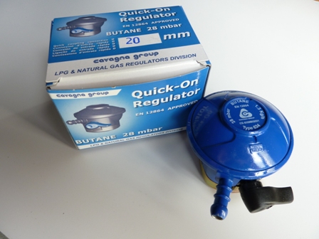 BUTANE REGULATOR 20MM